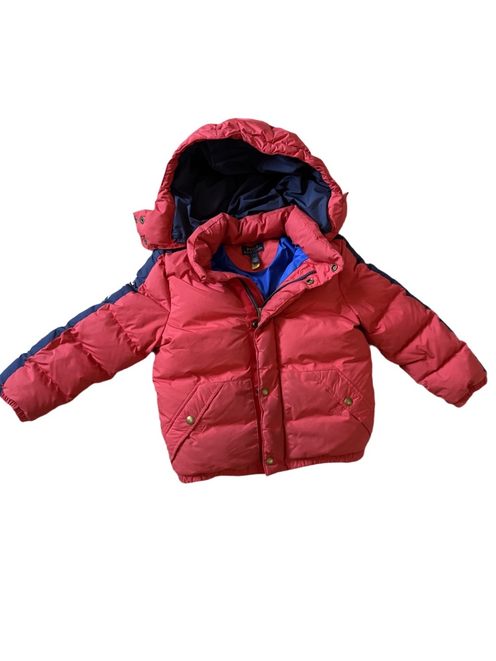 POLO Ralph Lauren Water-Repellent Down Jacket sz 7 - Picture 4 of 9
